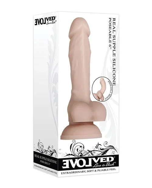 Evolved Real Supple Silicone Poseable 6″