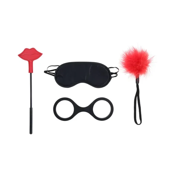 Ex’s & Oh’s Kiss Kit – 4 Piece Beginner Bondage Kit