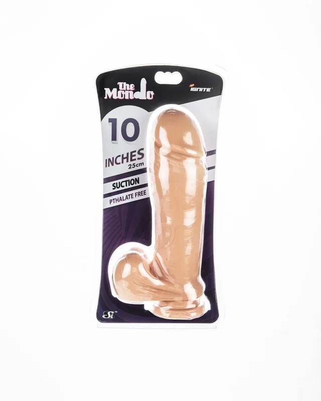 Experience Passion Unleashed with SI Thick Series: 10-inch Thick Cock with Suction Cup – Phthalate-Free and Body-Safe!