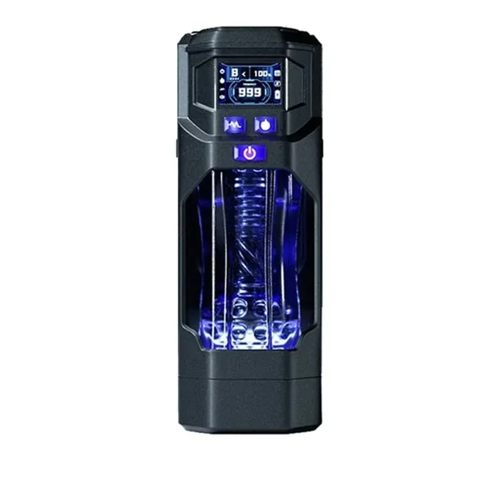 Explorer X 9 Vibration Sucking Automatic Male Masturbator with Voice & Heating 3D Textured LCD Male Sex Toys