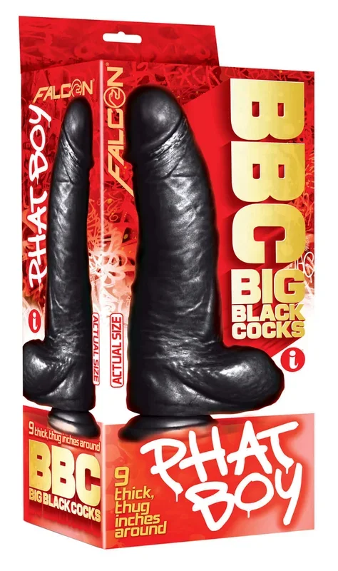 Falcon Big Black Cock Phat Boy 10″ – The Ultimate Satisfaction