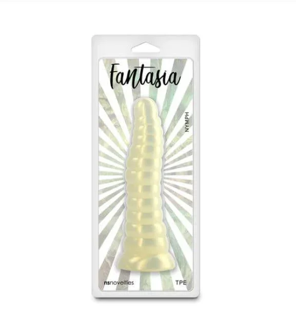 Fantasia Nymph Dildo Silicone – Yellow