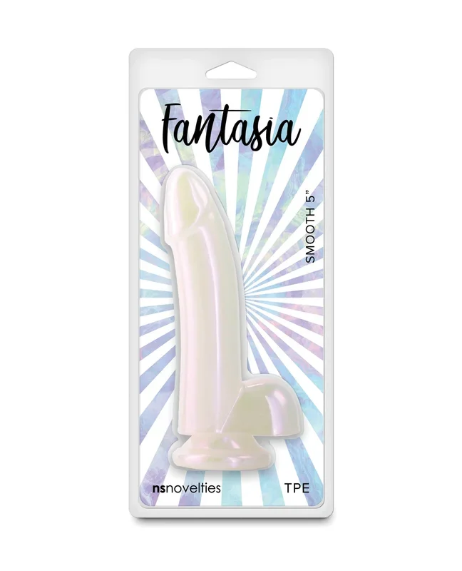 Fantasia Smooth 5″ Dildo – Pearl
