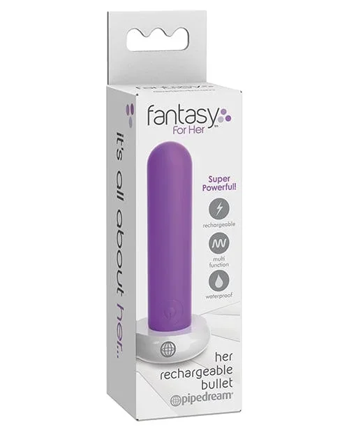 Fantasy For Her Rechargeable Bullet – Purple