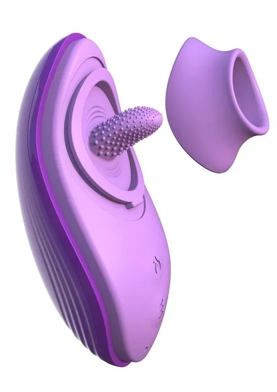 Fantasy For Her Silicone Fun Tongue Multi-Function Licking Vibrator