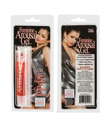 Feminine Arousal Gel Cherry 0.5 Oz