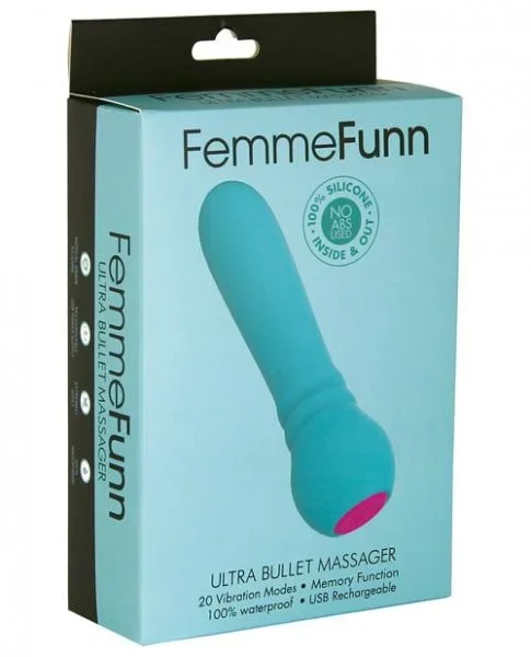 Femme Funn Ultra Bullet Massager – Turquoise