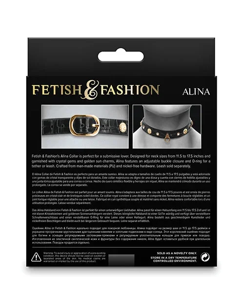 Fetish & Fashion Alina Collar – Black