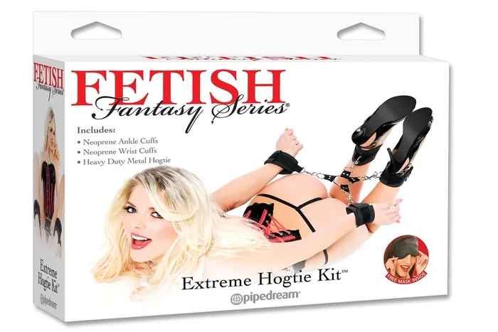Fetish Fantasy Series Extreme Hog-Tie Kit with Wrist & Ankle Cuffs