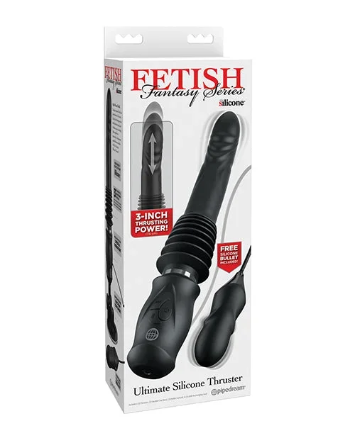 Fetish Fantasy Series Ultimate Silicone Thruster – Black