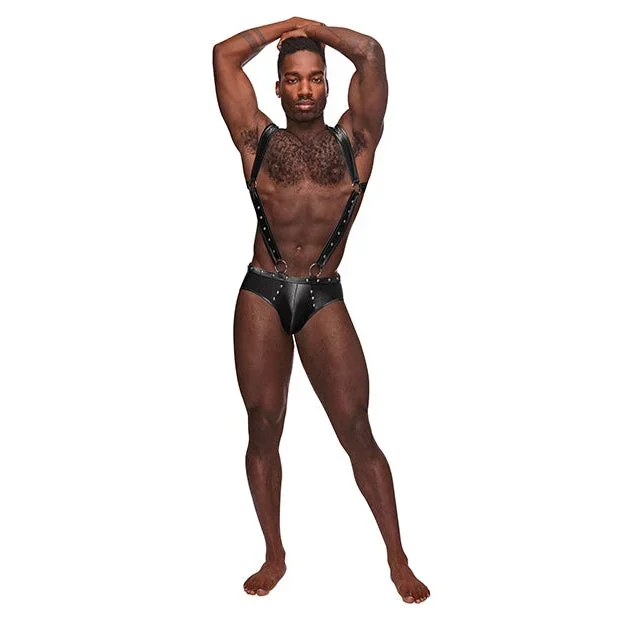 Fetish Uranus Moonshine Harness Brief Black