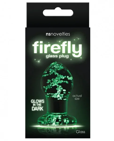 Firefly Clear Glass Plug Small – Glow