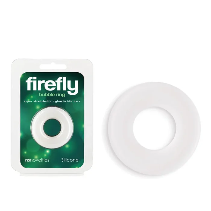Firefly Glow in the Dark Cock Ring Small Super Stretch Bubble Ring