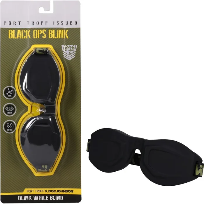 Fort Troff – Black Ops Blink – Black Eyemask Restraint