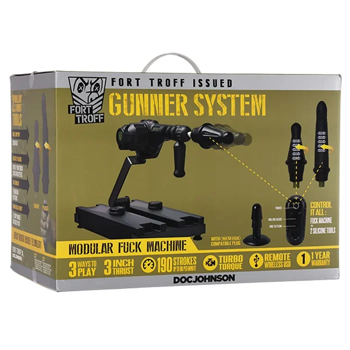 Fort Troff – Gunner System – 3-In-1 Modular Sex Machine