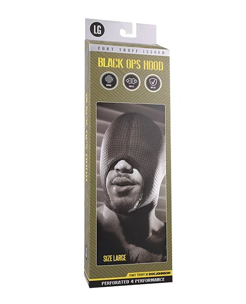 Fort Troff Black Ops Hood – Large, Black