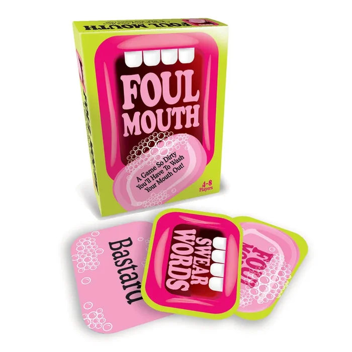 Foul Mouth Card Game for 2-6 Players – Fun Challenge
