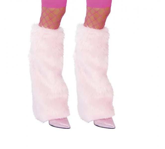 Fur Boot Covers – Baby Pink