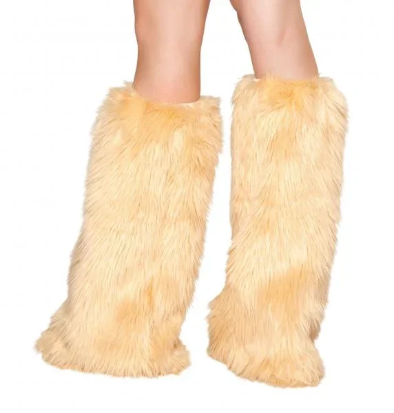 Fur Boot Covers – Camel