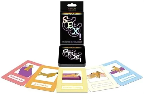 Gay Sex Card Game – Intense Foreplay and Position Card Game
