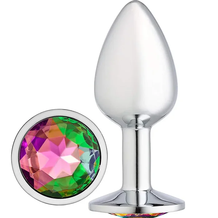 Gems Silver Chrome Anal Plug – Small