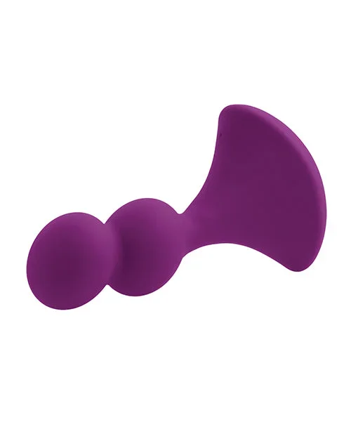 Gender X Ball Game Purple Vibrating Rotating Toy Deluxe