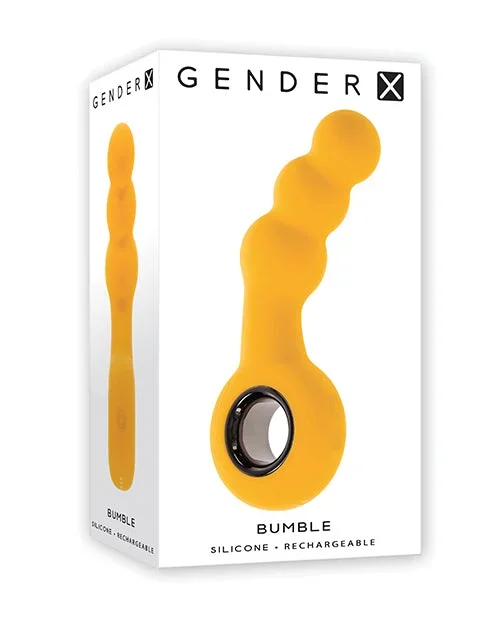 Gender X Bumble Angled Plug – Yellow
