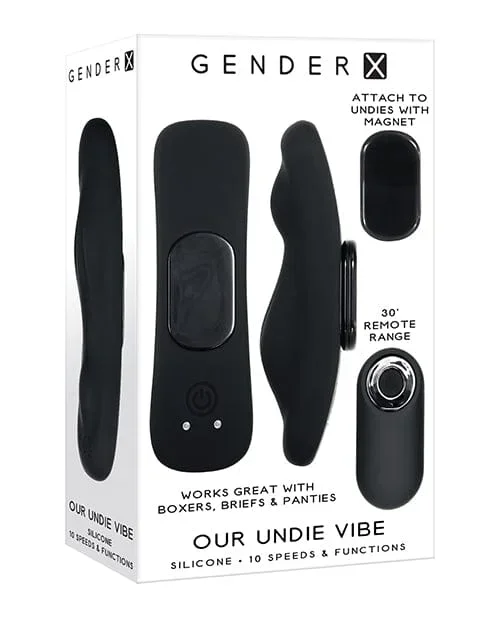 Gender X Our Undie Vibe – Black