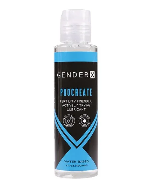 Gender X Procreate Water Based Lubricant
