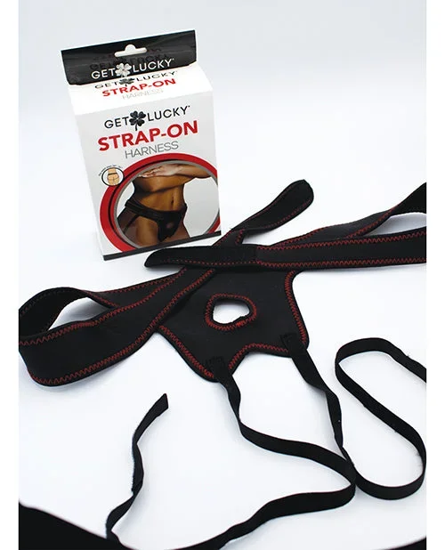 Get Lucky Strap On Harness – Black
