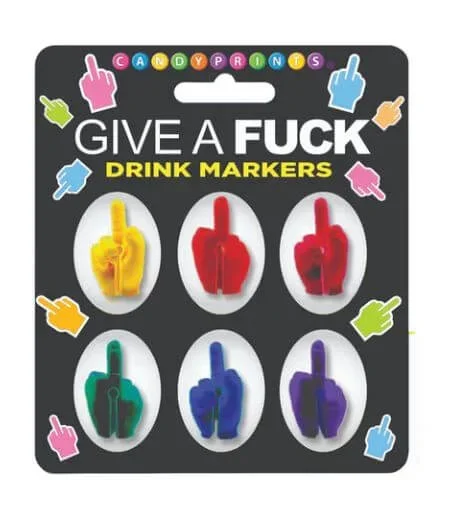 Give a Fuck Drink Markers