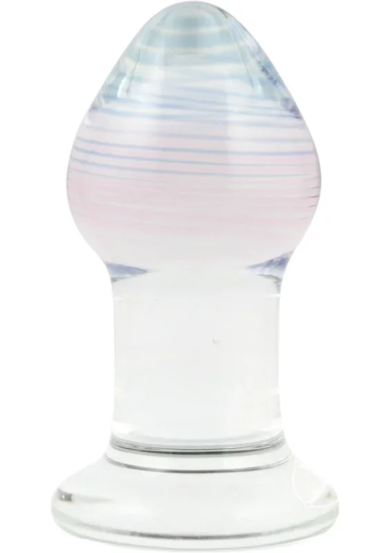 Glas Amethyst Rain Butt Plug
