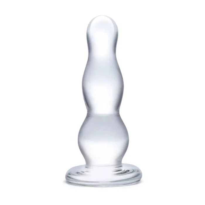 Glas Butt Plug Clear 4 Inch