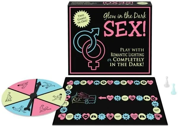 Glow in the Dark Erotic Board Game for Adult Intimacy Fun
