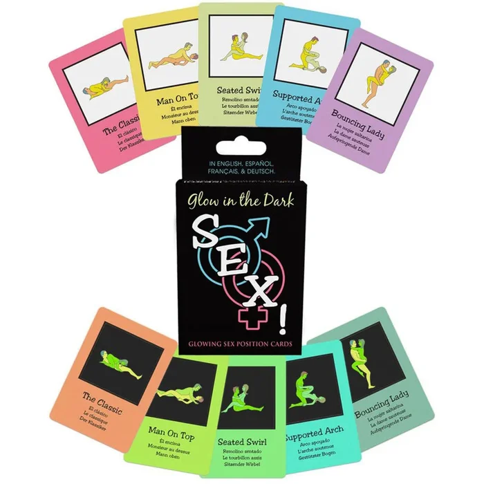 Glow in the Dark Erotic Card Game for Couples by Kheper Games