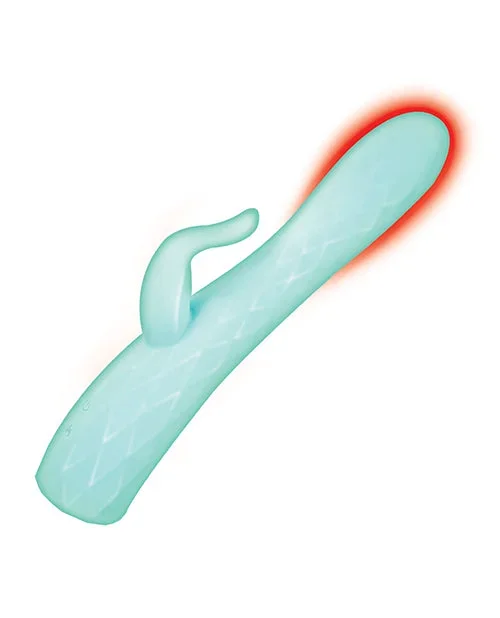 Goddess Heat-up & Rotating Vibrator – Aqua