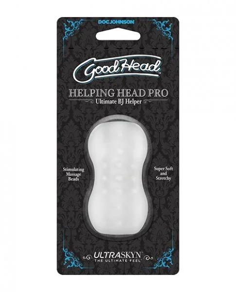 Goodhead Helping Head Pro ULTRASKYN Stroker – Frost