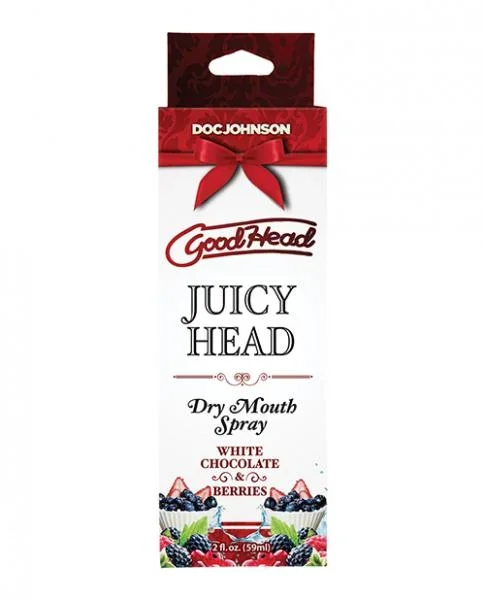 GoodHead Juicy Dry Mouth Spray – 2 oz White Chocolate & Berries