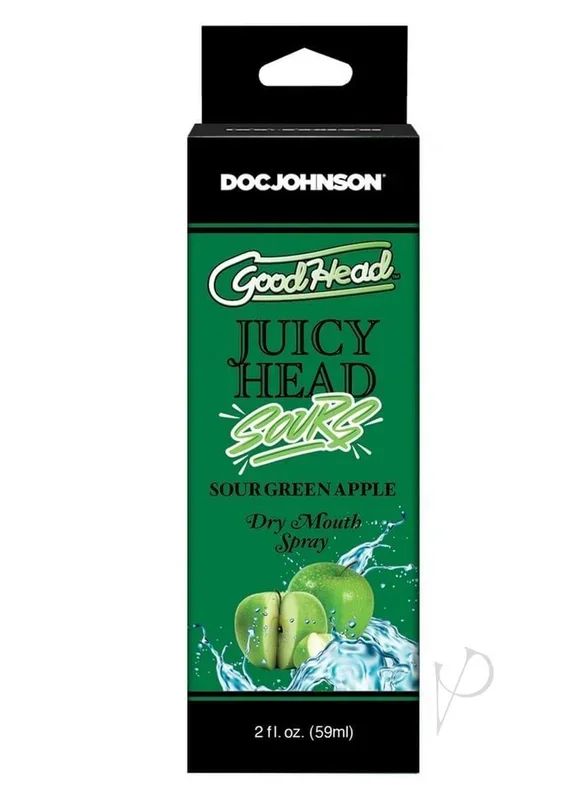 GoodHead Juicy Head Sour Apple Oral Moisture Spray – 2oz