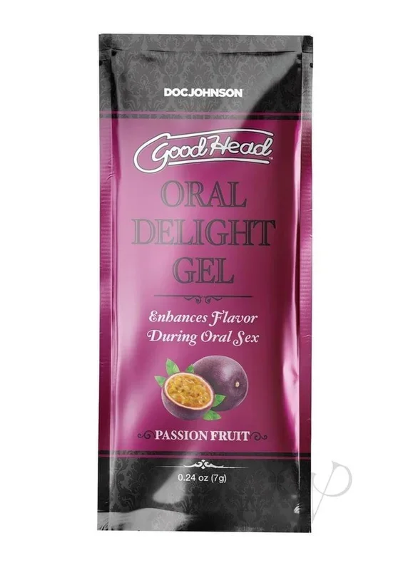 GoodHead Oral Delight Gel Passion Fruit – 48-Pack Bulk