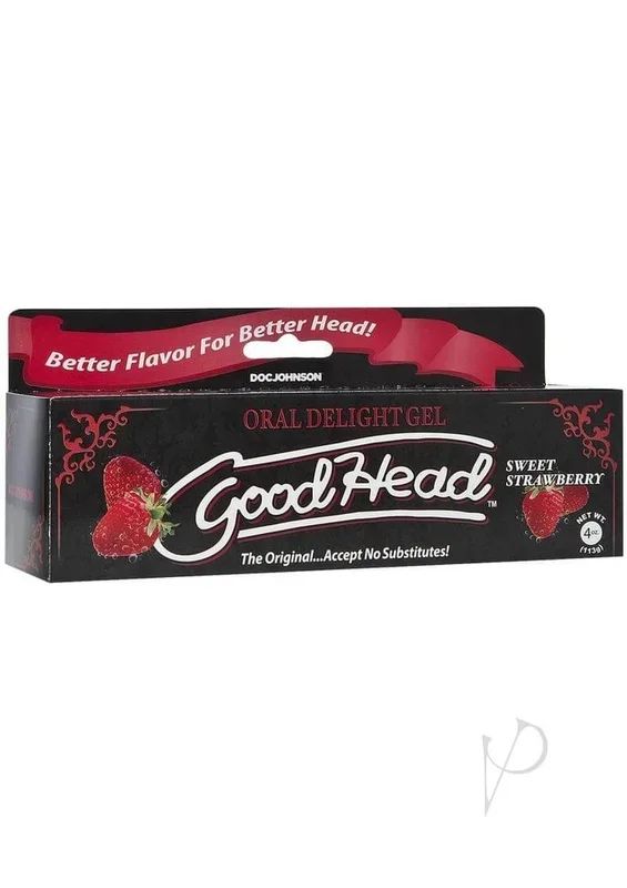 GoodHead Oral Delight Gel Sweet Flavored Strawberry 4 oz