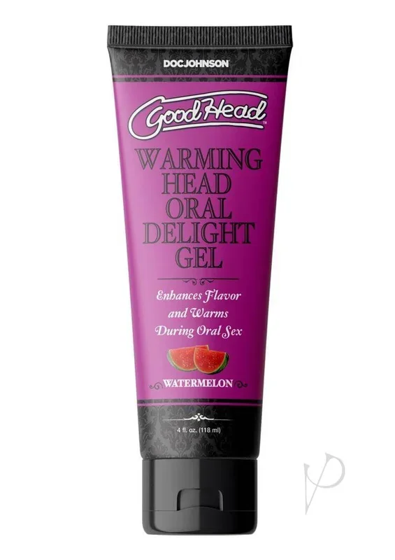 GoodHead Warming Head Oral Delight Gel Flavored Watermelon 4 oz – Bulk