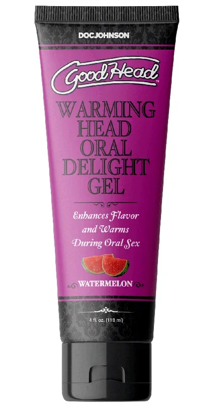Goodhead Warming Head Oral Delight Gel Watermelon 4 Oz