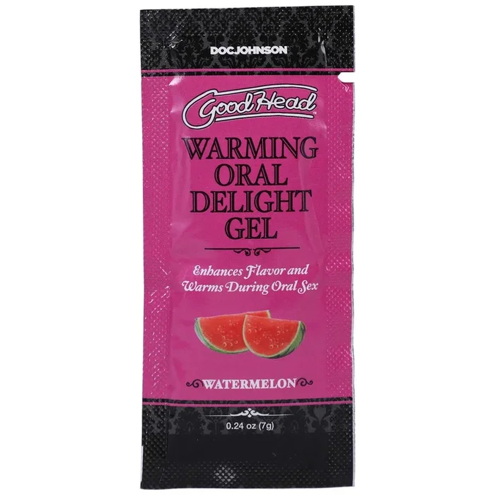 GoodHead Warming Oral Delight Gel in Watermelon 0.24 Oz: Elevate Your Oral Pleasures
