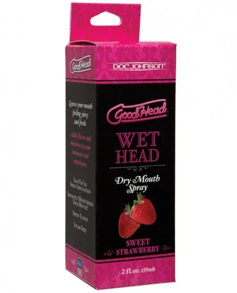 GoodHead Wet Head – 2 oz Spray Bottle Strawberry