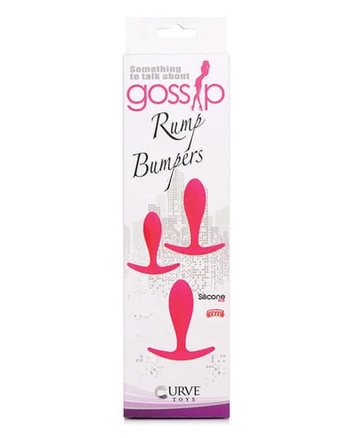 Gossip Rump Bumpers Anal Trainer Set Magenta Pink