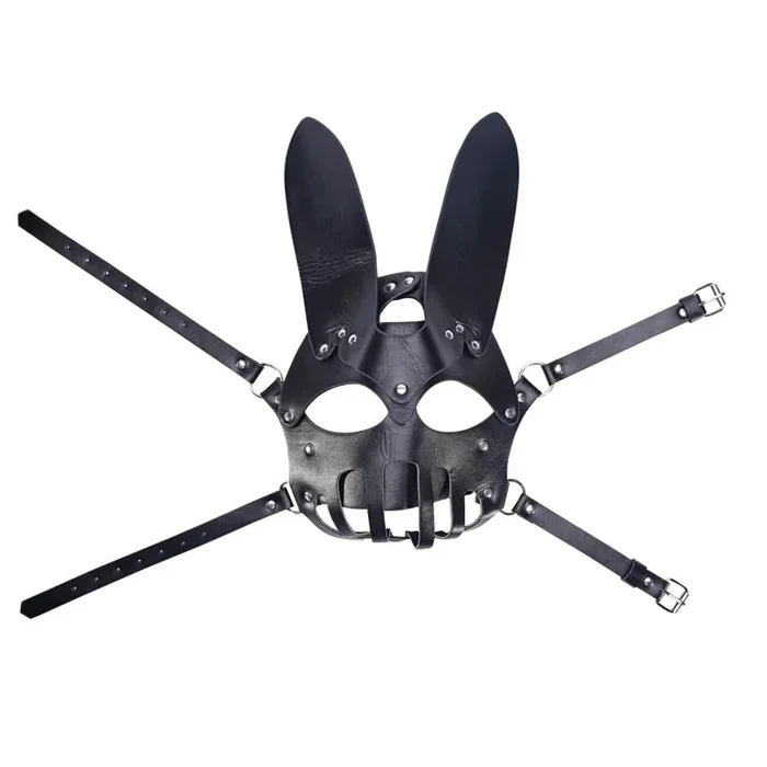Greedy Cluster – Leather Bunny Mask