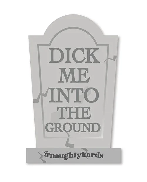 Halloween Dick In Ground Sticker – Pack of 3