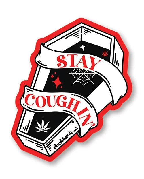 Halloween Stay Coughin Sticker – Pack of 3