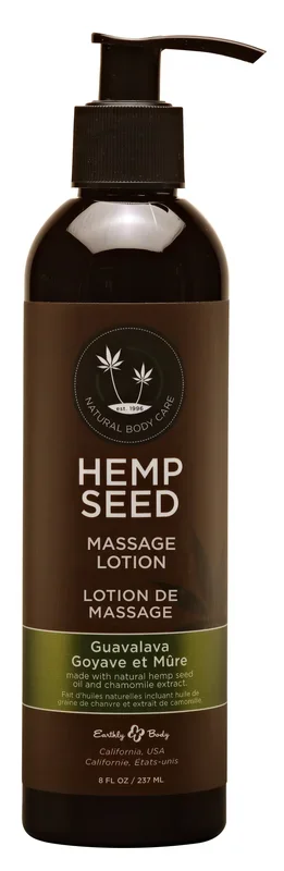 Hemp Seed Guavalava – Nourishing Scented Massage Lotion